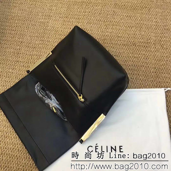 CELINE賽琳原單 夾子系列 牛皮肩背包 SL1555